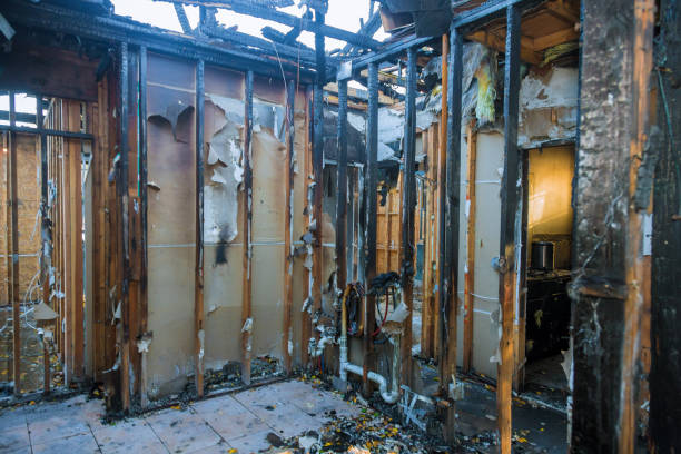 Professional Fire Damage Removal technician working in Nemacolin, PA